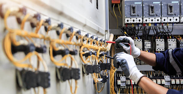 Professional Electrician technician working in St. George, KS